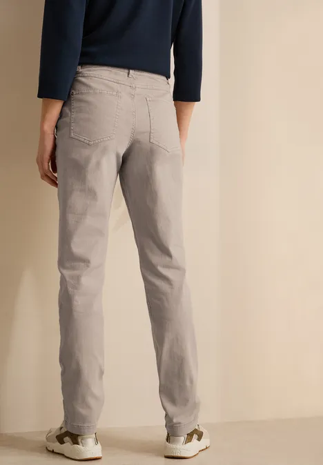 Jeans en coupe casual light hazel beige