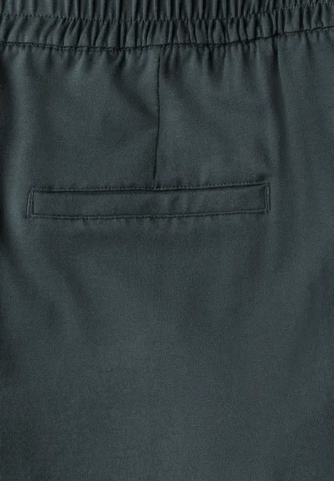 Wide Leg Jersey-Hose slate khaki