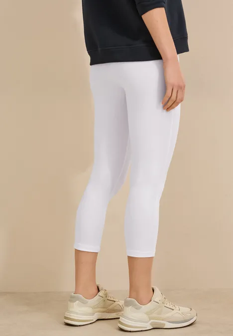 Basic Leggings White