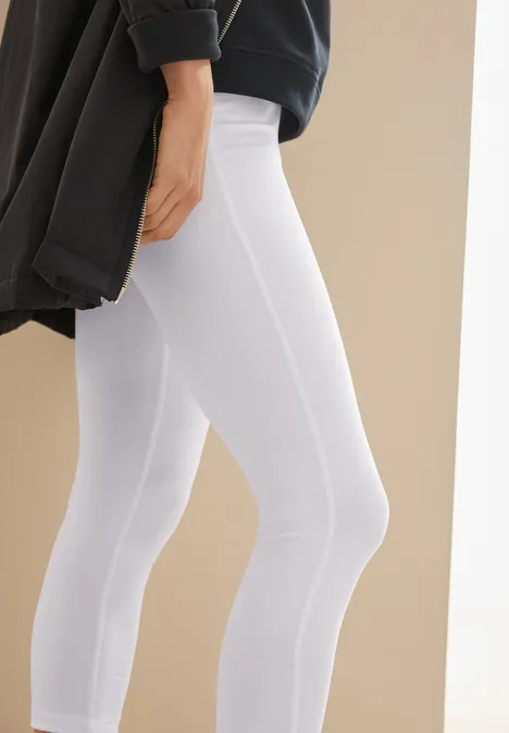 Basic Leggings White