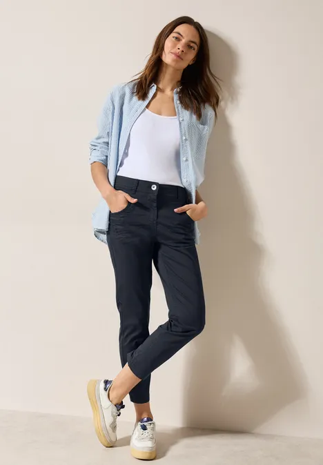 Hose im Casual Fit universal blue