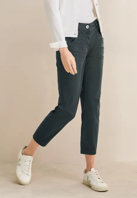 Hose im Casual Fit slate khaki