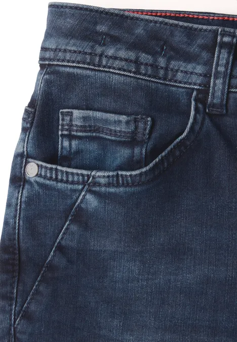 Jeans im Casual Fit dark blue black washed