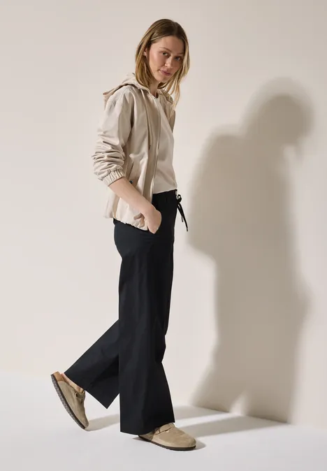 Wide Leg Hose Black