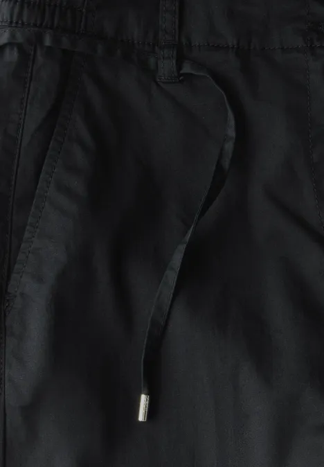 Wide Leg Hose Black