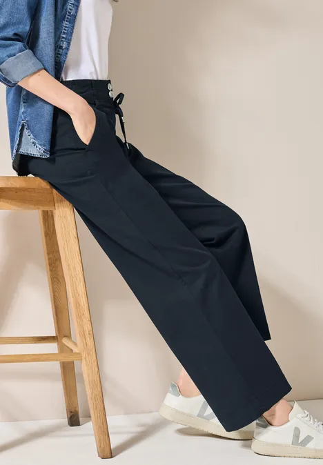 Wide Leg Hose universal blue