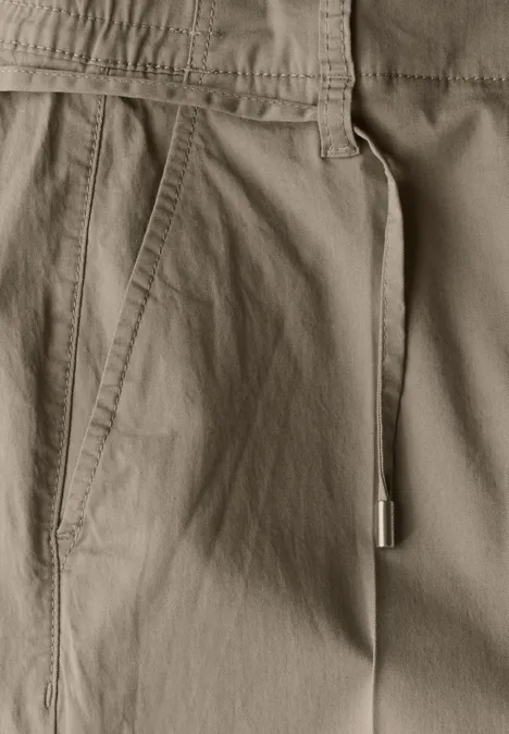 Wide Leg Hose smoky taupe
