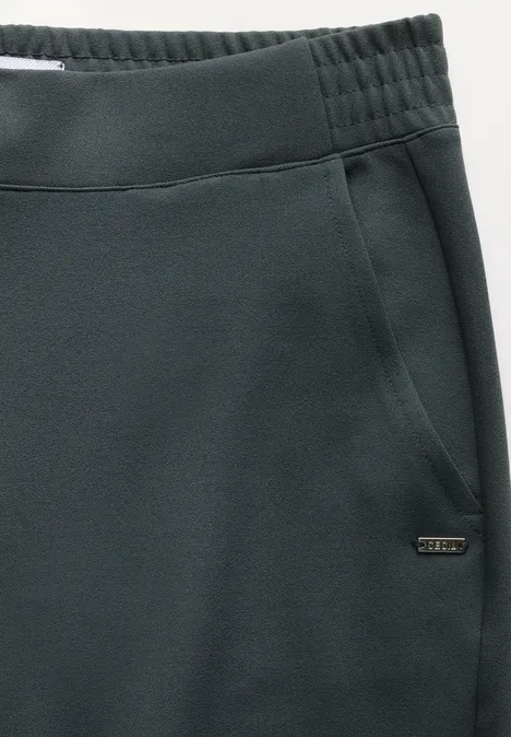 Basic Wide Leg Hose slate khaki