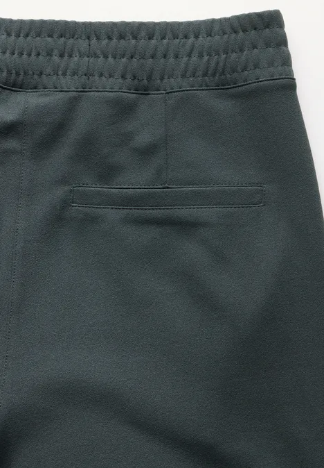 Basic Wide Leg Hose slate khaki