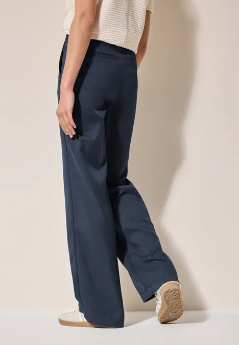Hose mit Melange-Effekt universal blue