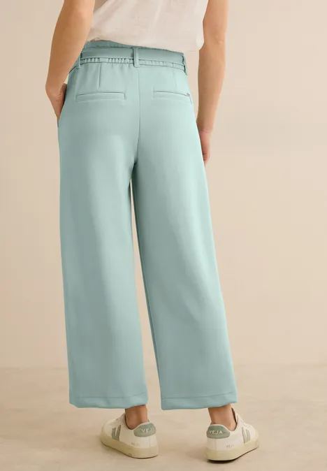 Wide Leg Hose cool salvia green