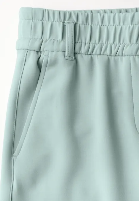 Wide Leg Hose cool salvia green