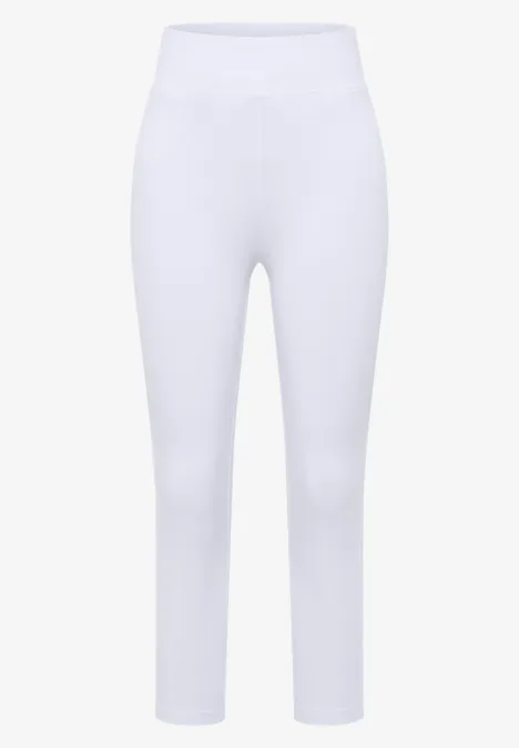 Basic 3/4 Leggings White