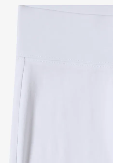 Basic 3/4 Leggings White