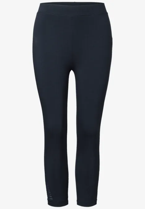 Leggings mit Mesh-Detail universal blue
