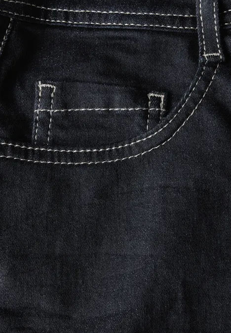 3/4 Jeans rinsed wash
