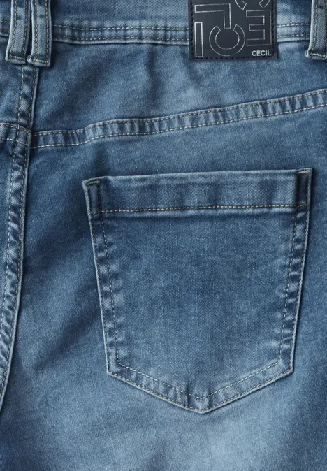 Wide Leg Jeans light blue washed