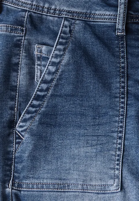 Wide Leg Jeans light blue wash