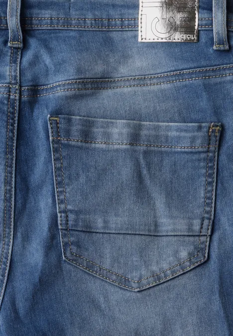 7/8 Jeans light blue washed