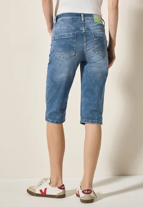 Jeansshorts light blue wash