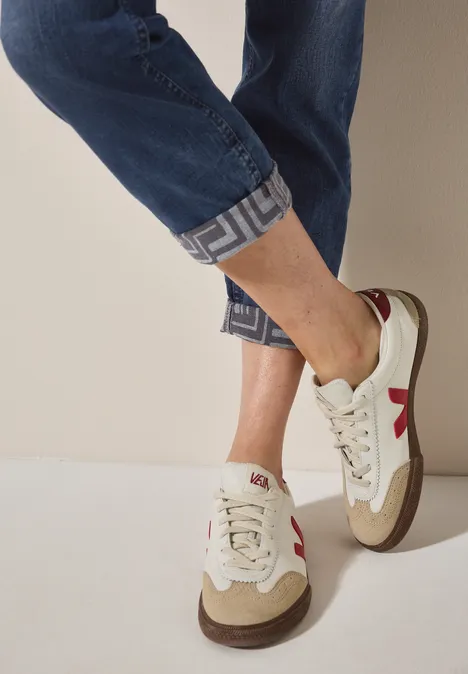 Jeans mit Turn-Up Detail dark blue random wash