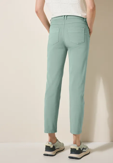 Straight Leg Hose matcha green
