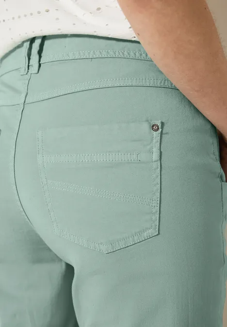 Straight Leg Hose matcha green
