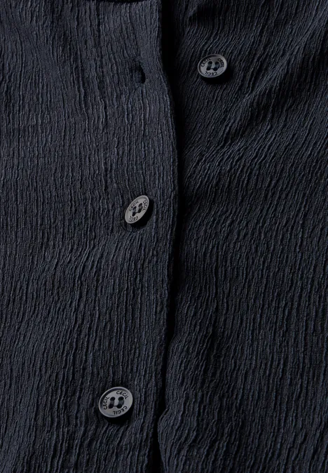 Jumpsuit mit Struktur universal blue