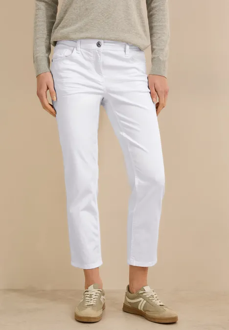 Jeans en coupe casual White