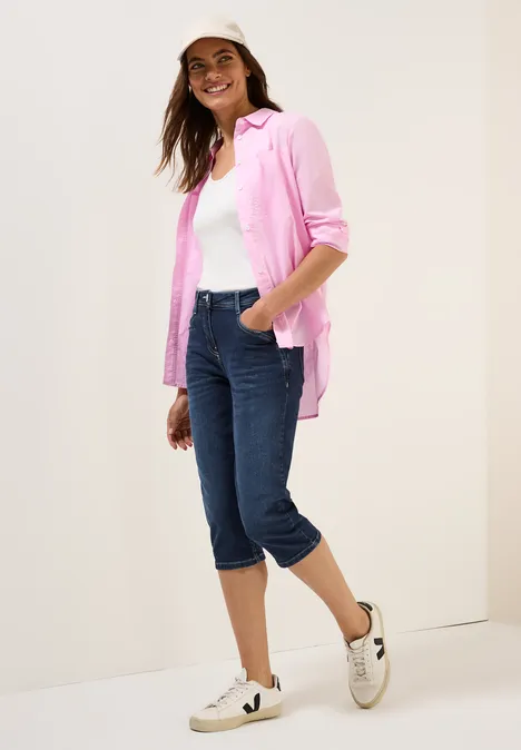 Capri Jeans Dark blue wash