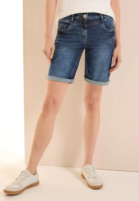Jeansshorts Dark blue wash
