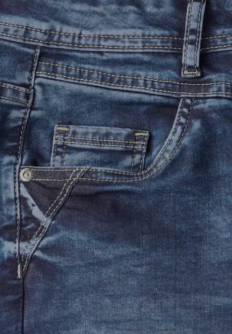 Jeansshorts Dark blue wash