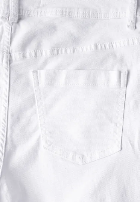 3/4 Jeans White