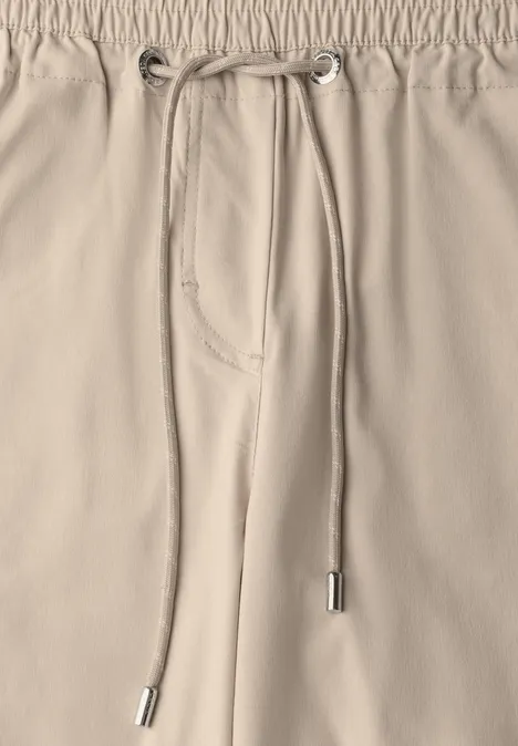 7/8 Wide Leg Hose boulder beige