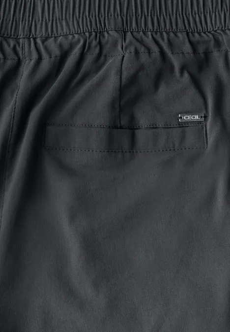 7/8 Wide Leg Hose volcanic grey