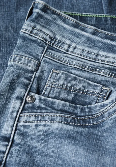 Jeans im Casual Fit light blue wash