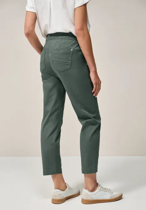 7/8 Casual Fit Hose dark balmy khaki