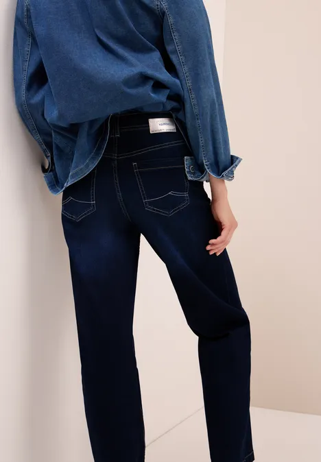 Wide Leg Jeans Dark blue wash