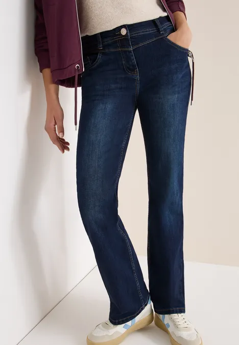 Jeans Bootcut Dark blue wash