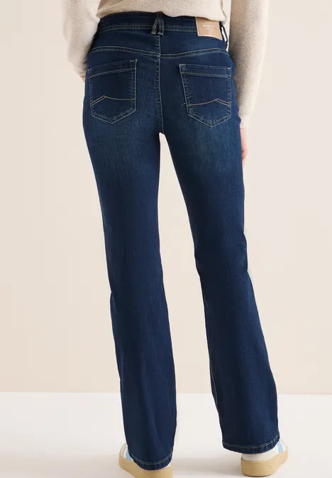 Jeans Bootcut Dark blue wash