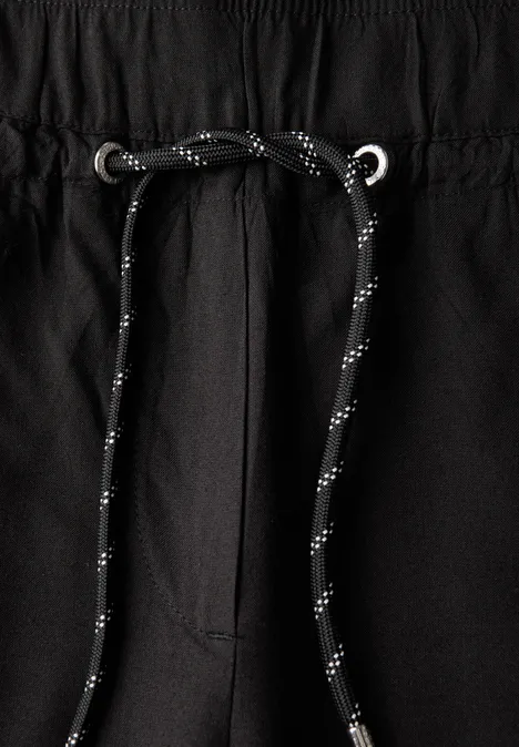 Loose Fit Hose Black