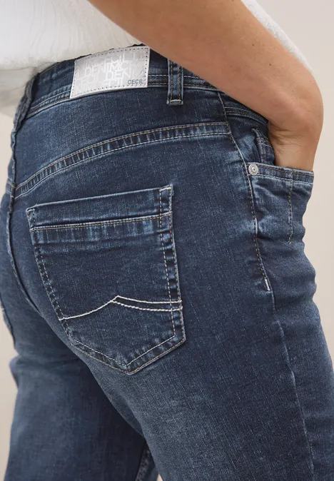 Jeans im Casual Fit mid blue wash