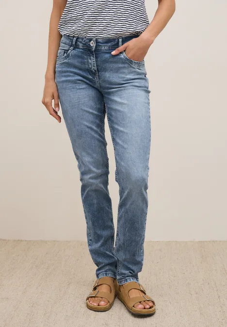 Jeans im Casual Fit light blue wash