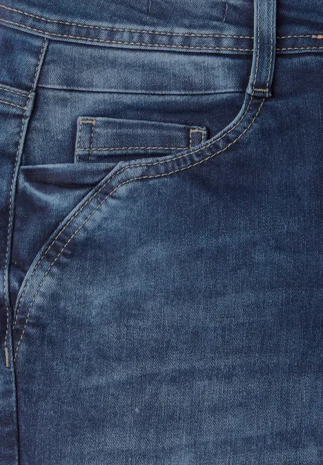 Capri Jeans mid blue wash