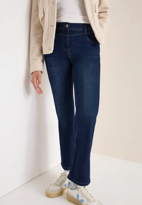 Jeans Bootcut Dark blue wash