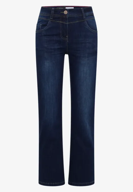 Jeans Bootcut Dark blue wash