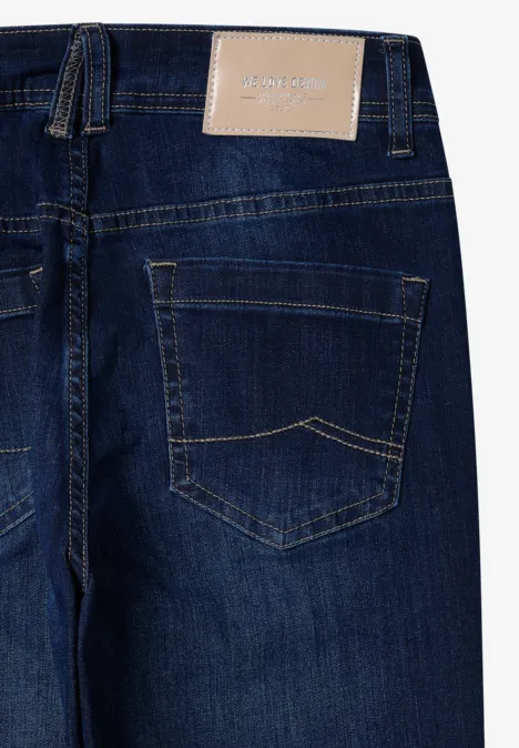 Jeans Bootcut Dark blue wash
