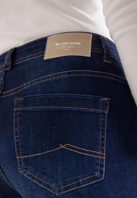 Jeans Bootcut Dark blue wash