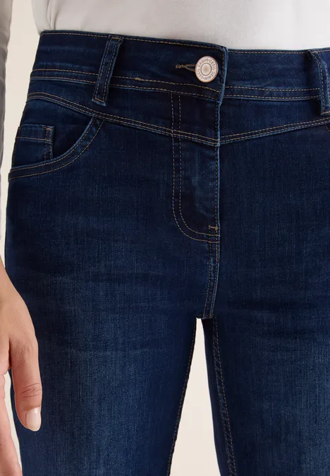 Jeans Bootcut Dark blue wash