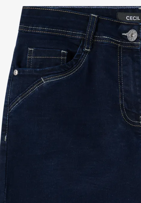 Wide Leg Rinsed Jeans rinsed wash